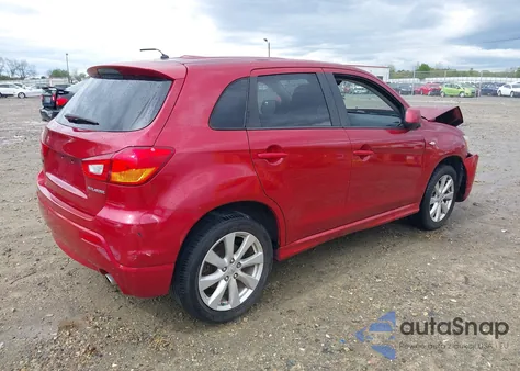 2012 Mitsubishi Outlander Sport Se from USA, damaged, VIN JA4AP4AU6CZ000720